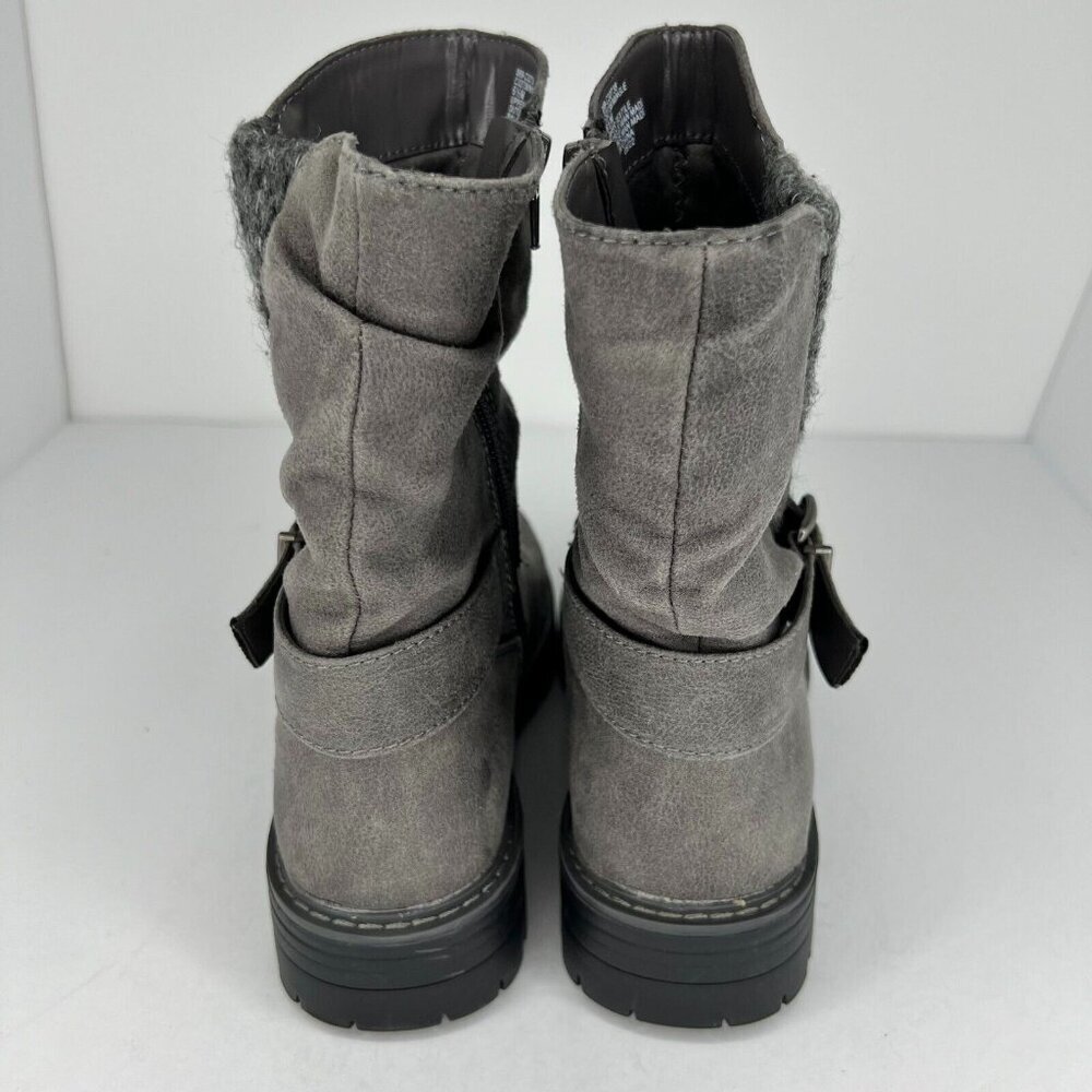 Cliffs by White Mountain Womens C32738 Mingle Mid Calf Buckle Size 6.5M Boots - Picture 5 of 9